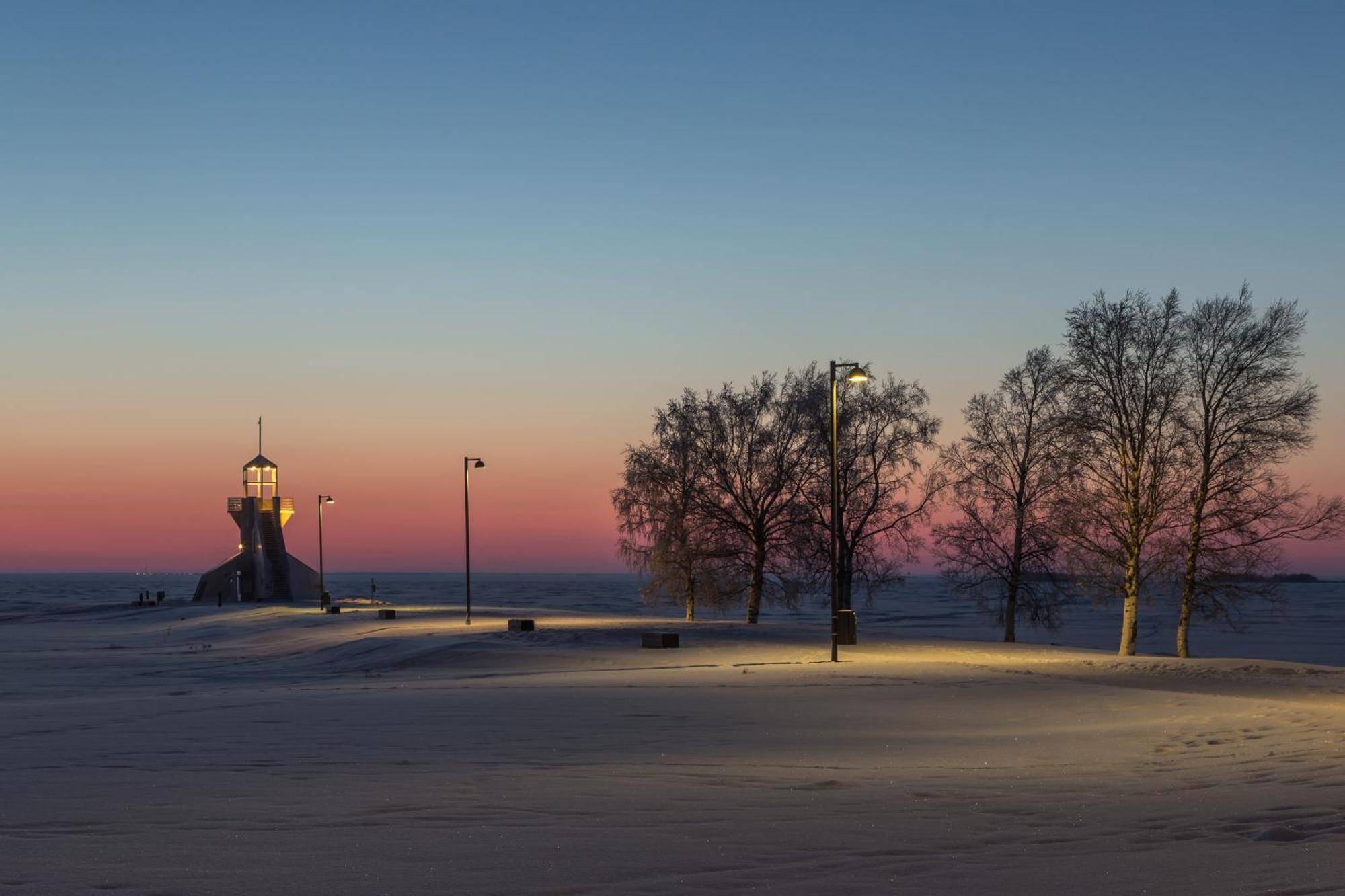 Nallikari Seaside Aalto Apartments Oulu Bagian luar foto