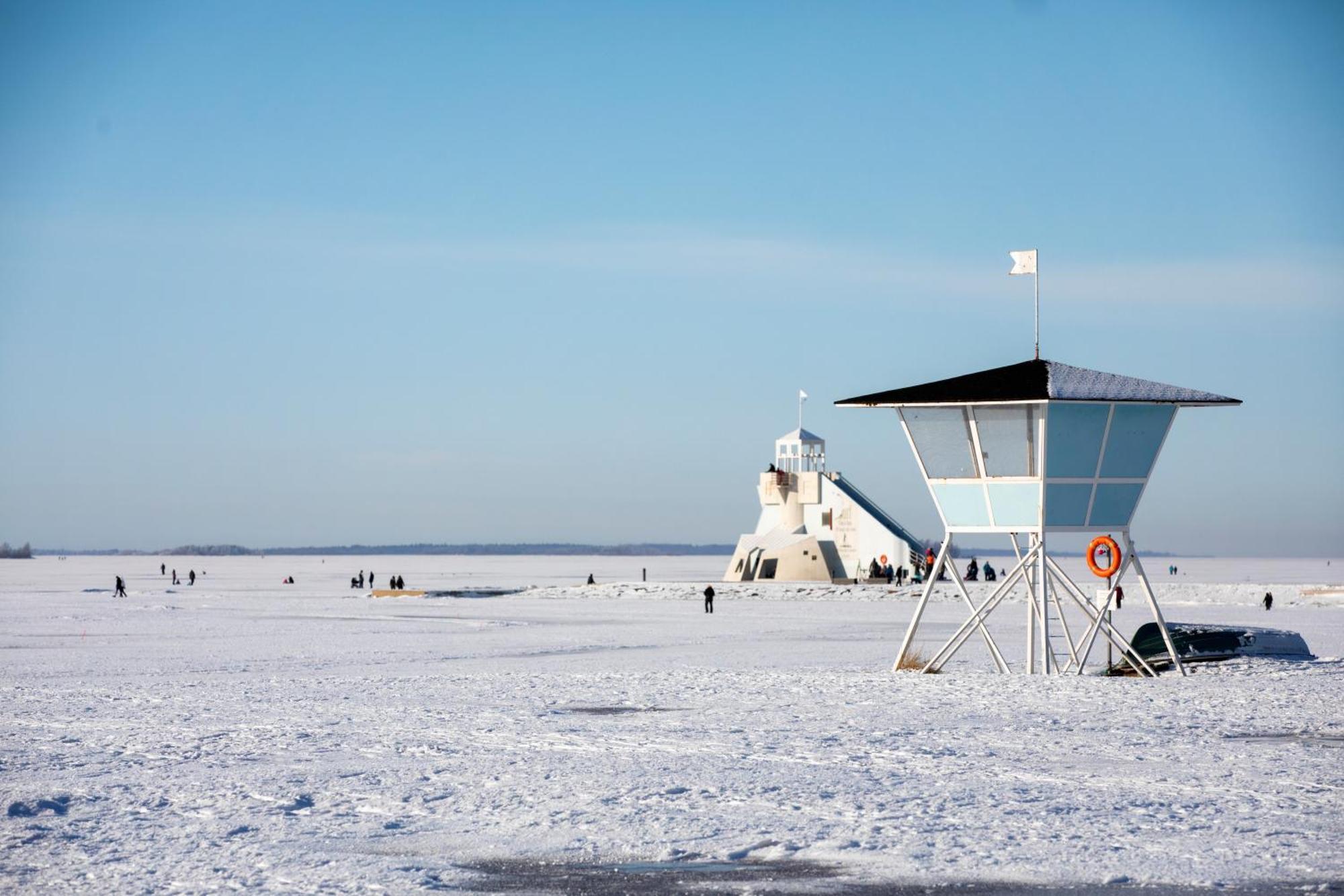 Nallikari Seaside Aalto Apartments Oulu Bagian luar foto